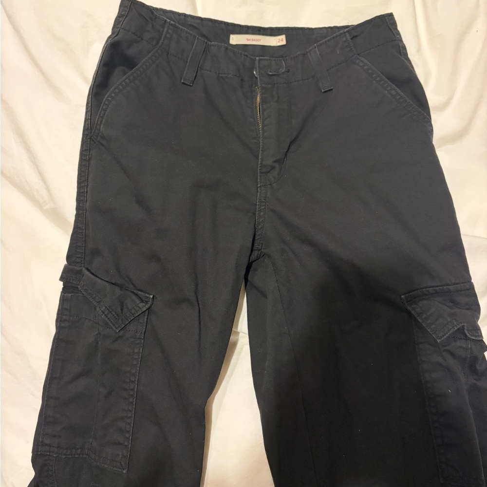 Levi's Women's Black Cargo Pants